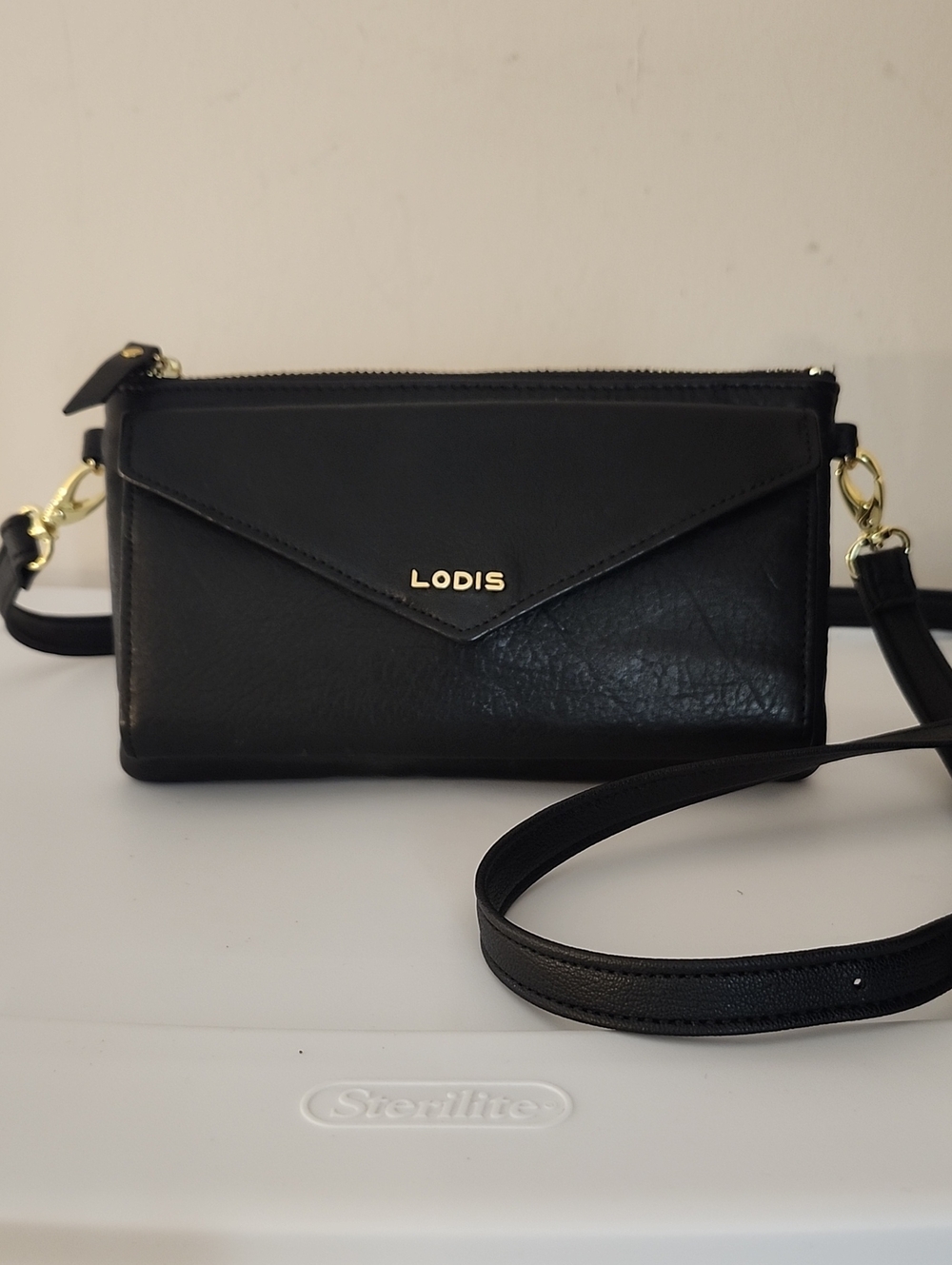 Lodis Leather Crossbody/Wallet
